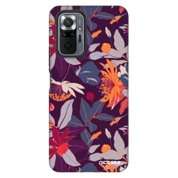 Etui na Xiaomi Redmi Note 10 Pro - Purple Leaf