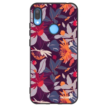 Etui na Huawei Y6 2019 - Purple Leaf