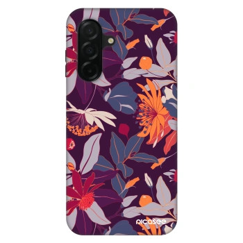 Etui na Samsung Galaxy A26 5G A266B - Purple Leaf
