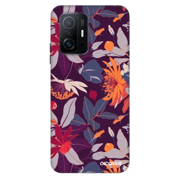 Etui na Xiaomi 11T - Purple Leaf
