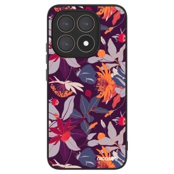 Etui na Xiaomi 15T - Purple Leaf