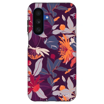 Etui na Samsung Galaxy A17 5G - Purple Leaf