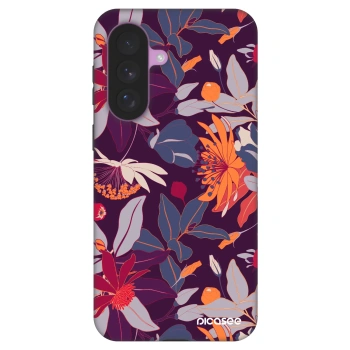 Picasee Fashion Case na Samsung Galaxy A57 5G - Purple Leaf