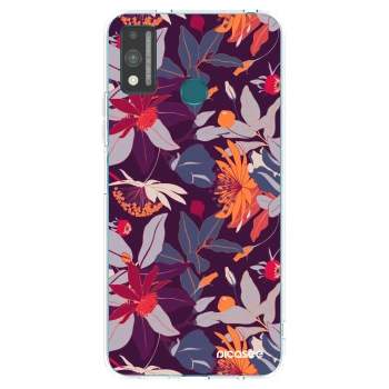 Etui na Honor 9X Lite - Purple Leaf