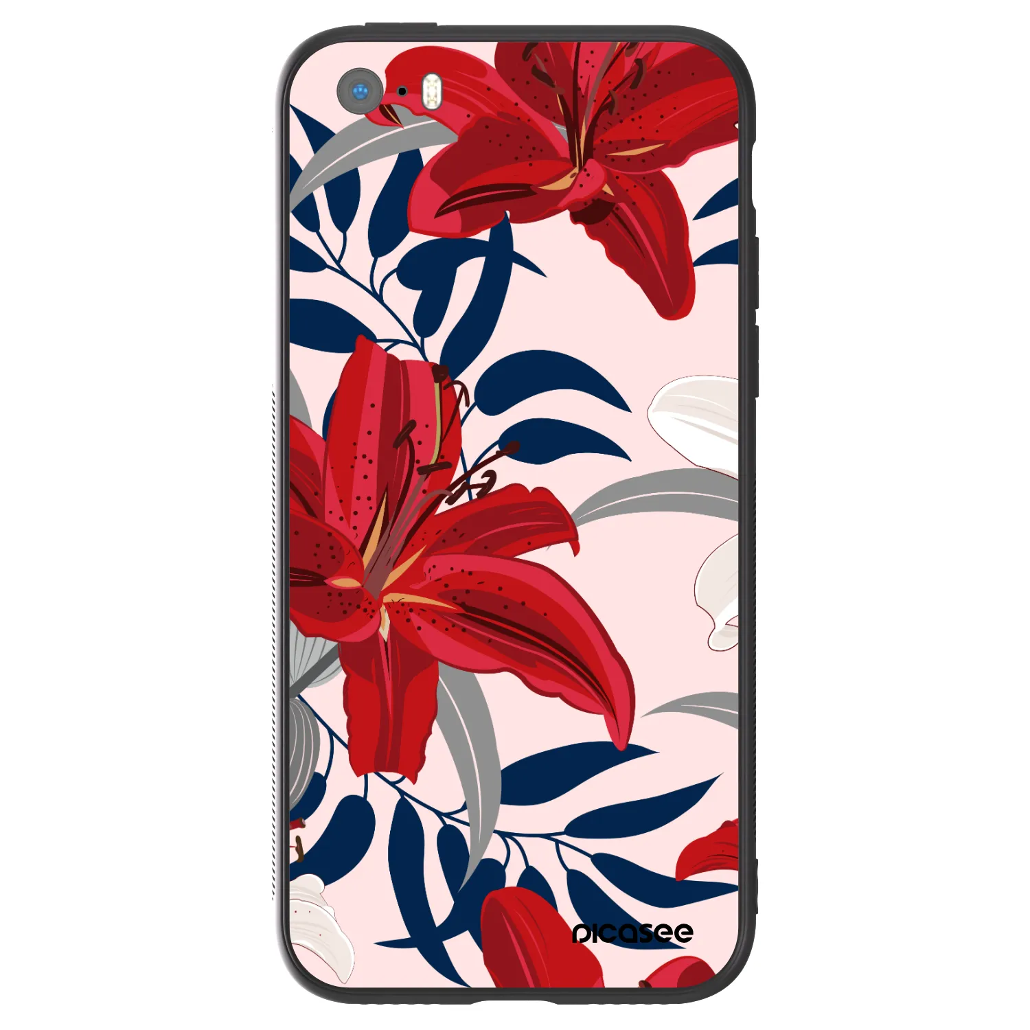Picasee ULTIMATE CASE na Apple iPhone 5/5S/SE - Red Lily