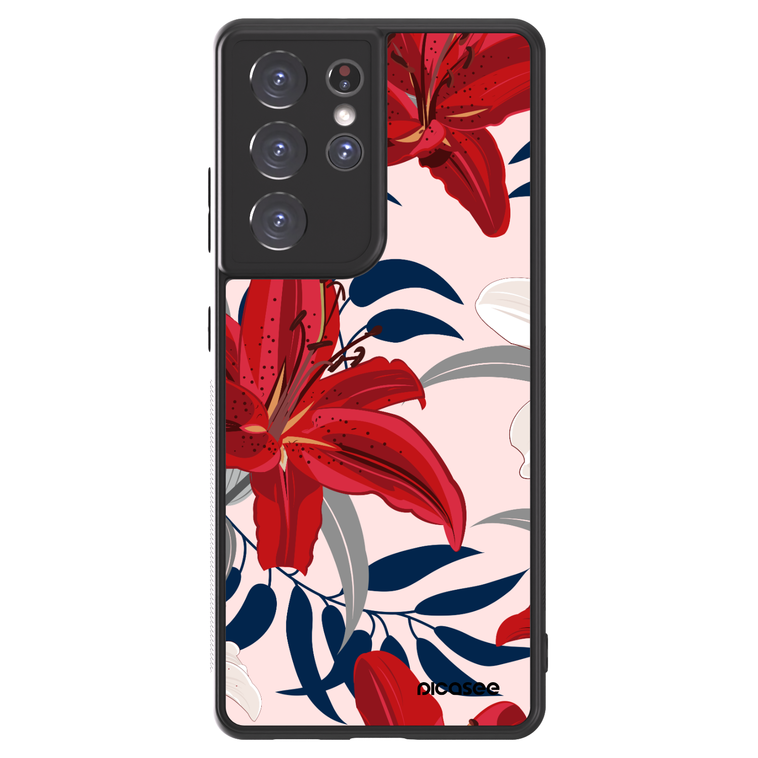 Picasee ULTIMATE CASE na Samsung Galaxy S21 Ultra 5G G998B - Red Lily