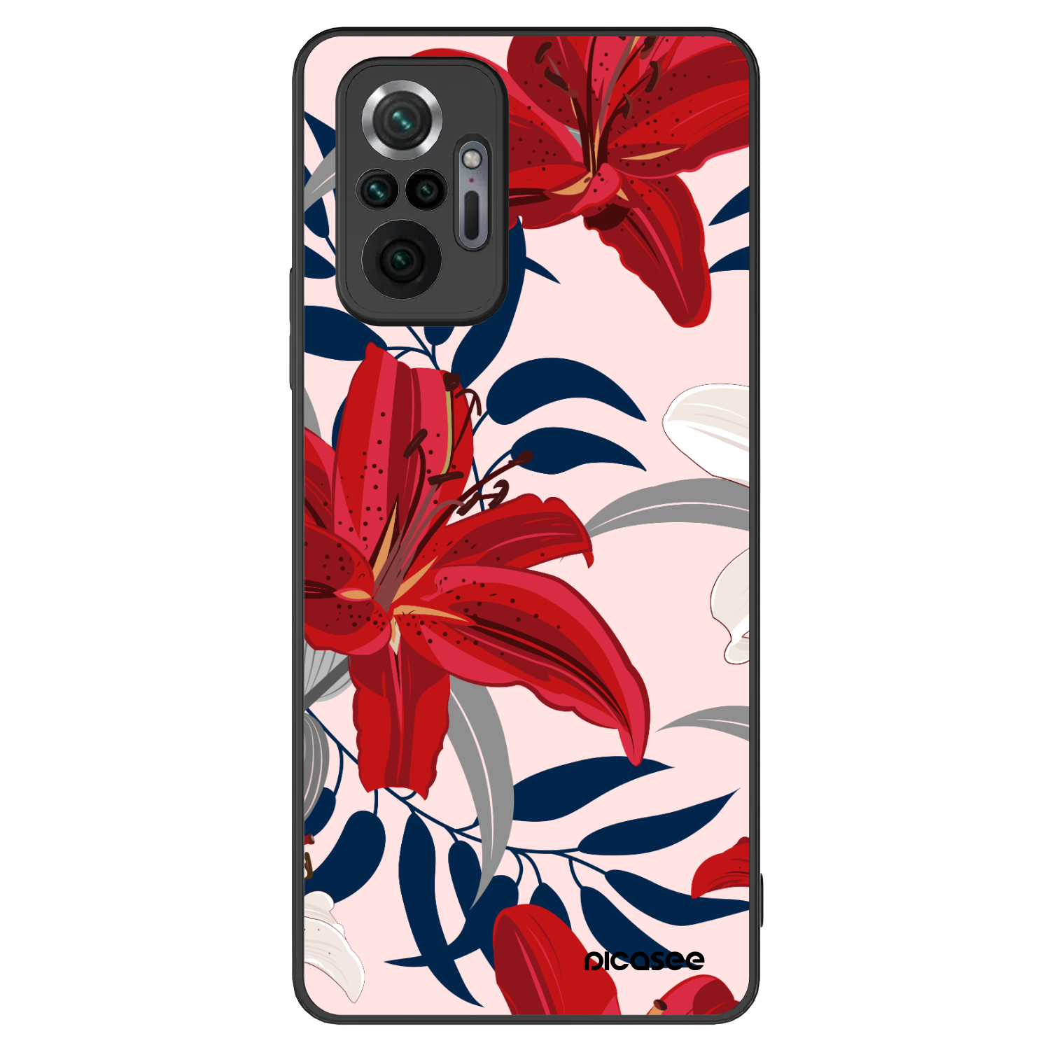 Picasee ULTIMATE CASE na Xiaomi Redmi Note 10 Pro - Red Lily