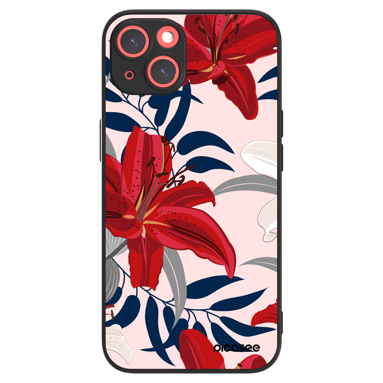 Picasee ULTIMATE CASE na Apple iPhone 13 - Red Lily