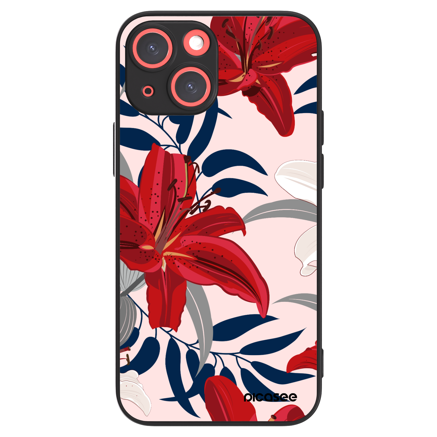 Picasee ULTIMATE CASE na Apple iPhone 13 mini - Red Lily
