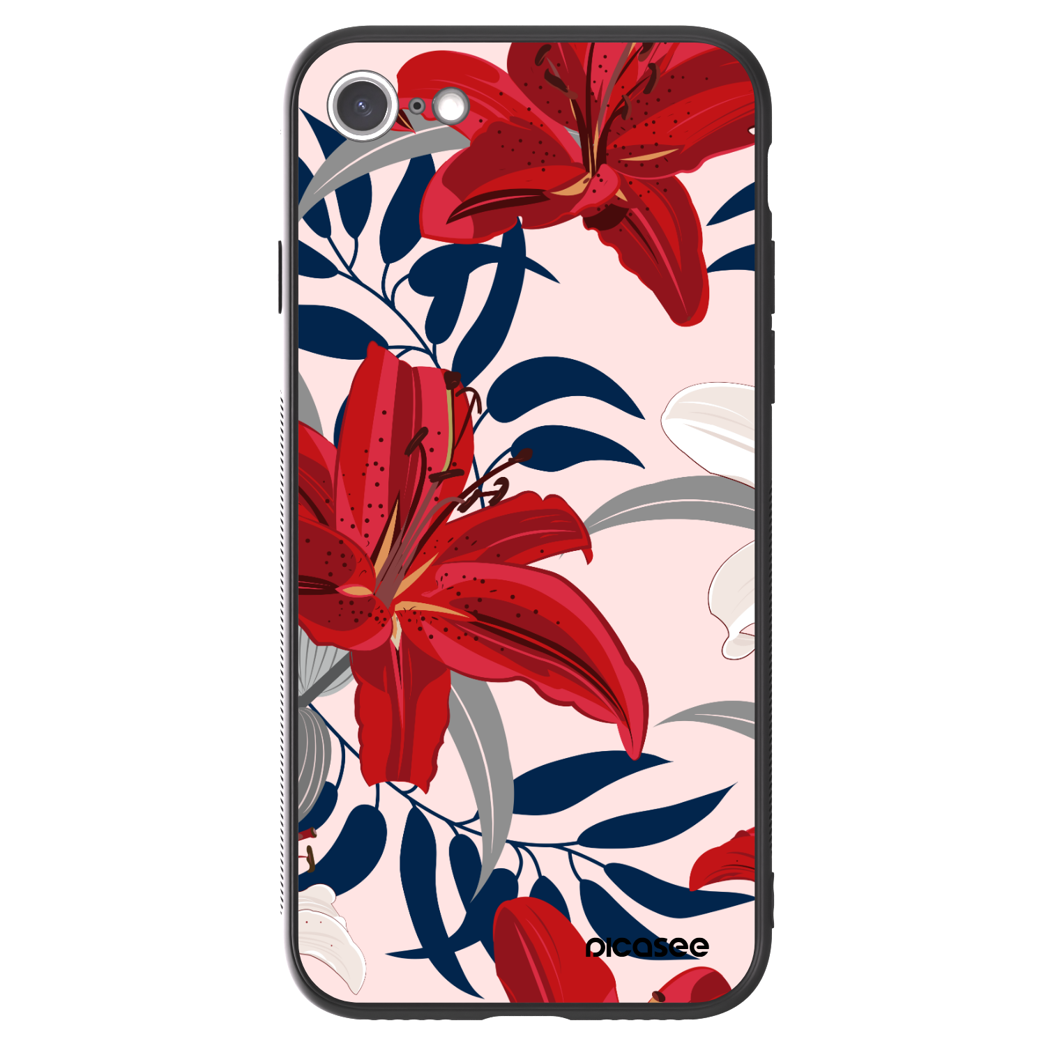 Picasee ULTIMATE CASE na Apple iPhone SE 2020 - Red Lily