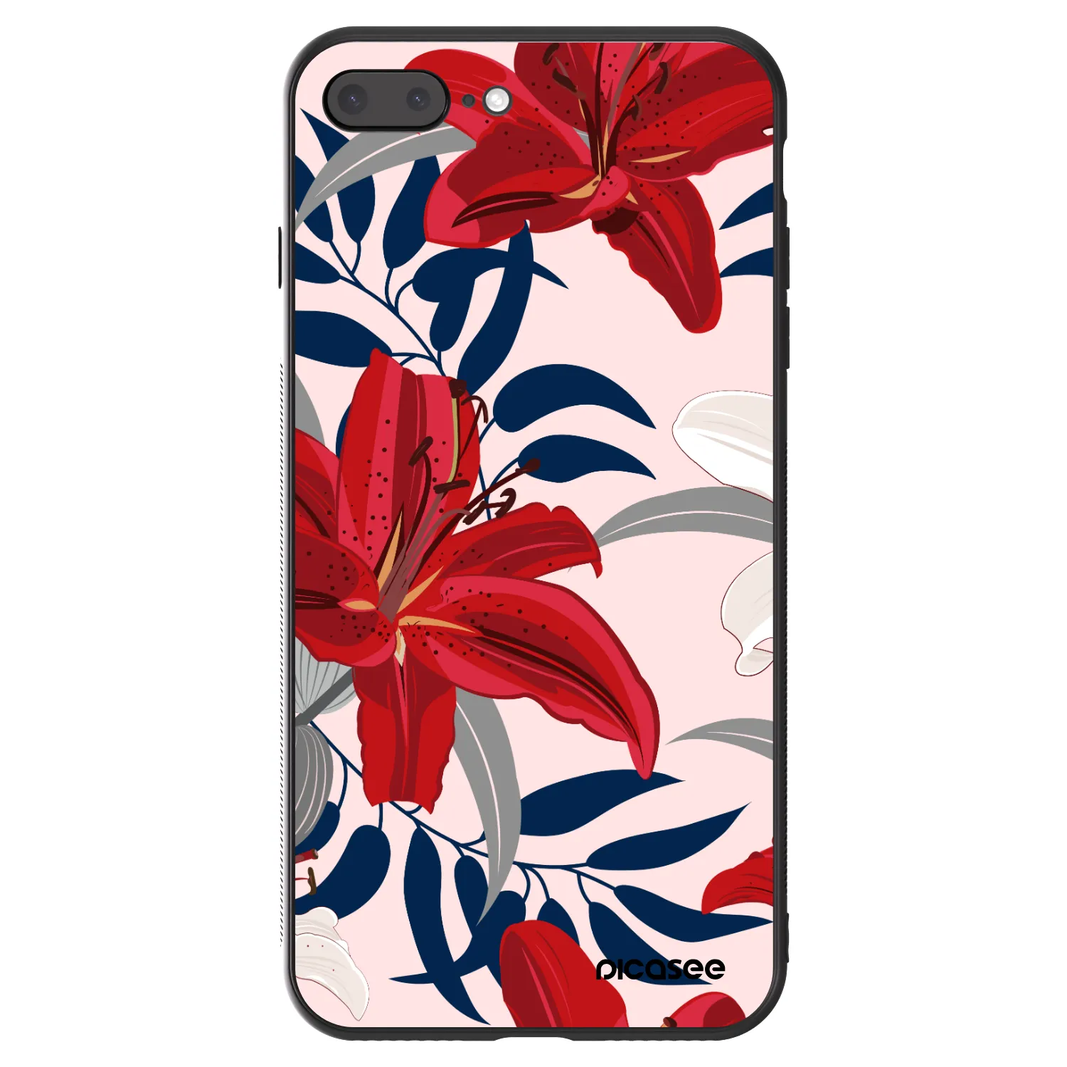 Picasee ULTIMATE CASE na Apple iPhone 8 Plus - Red Lily
