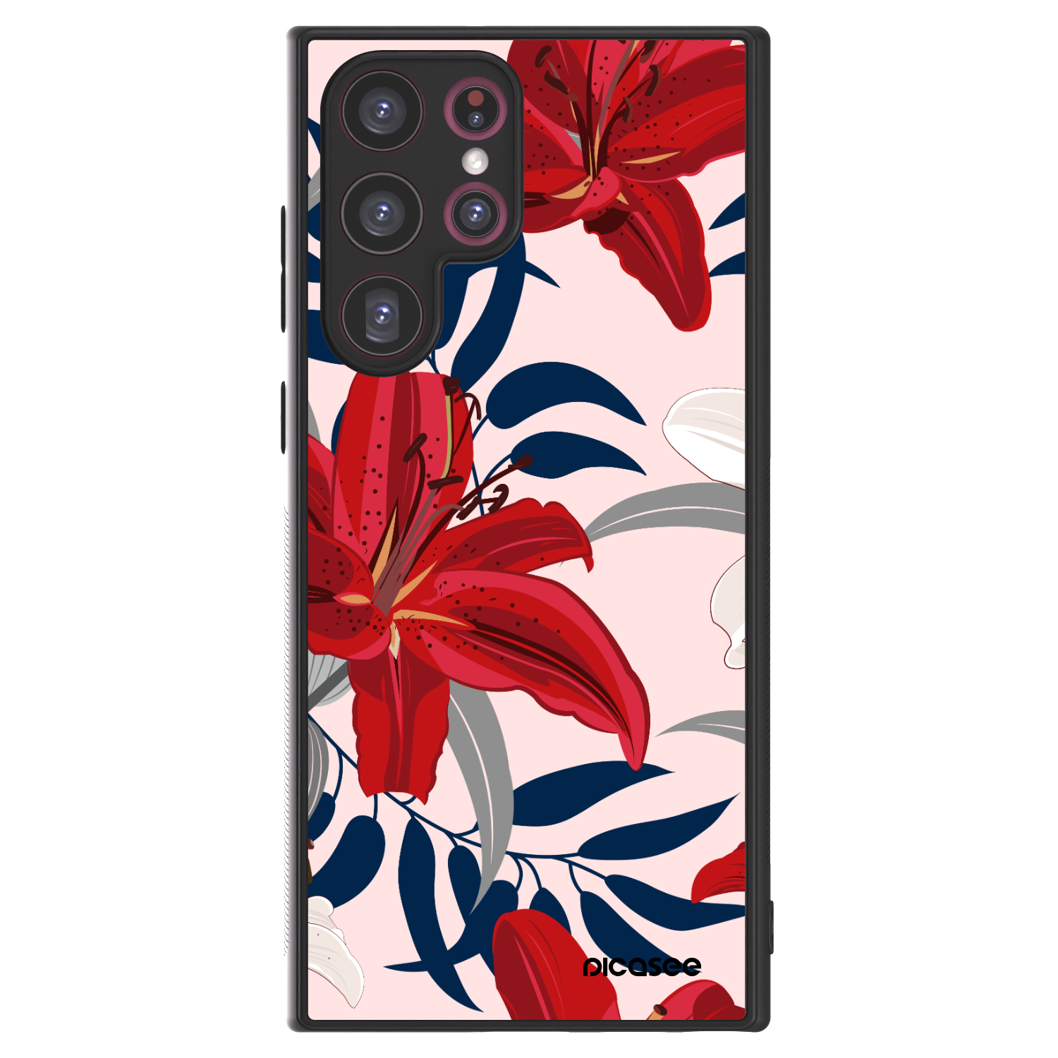 Picasee ULTIMATE CASE na Samsung Galaxy S22 Ultra 5G - Red Lily