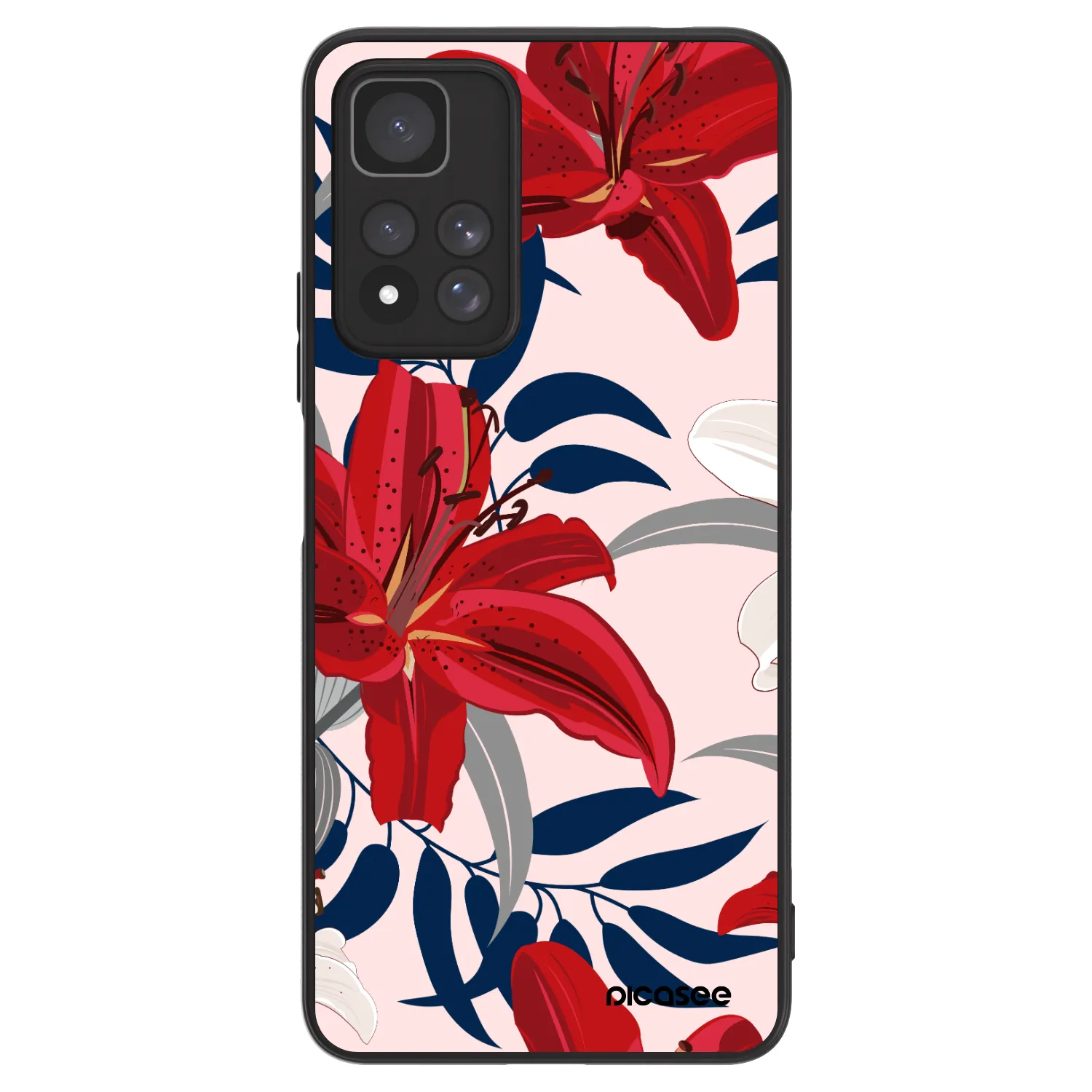 Picasee ULTIMATE CASE na Xiaomi Redmi Note 11 Pro+ 5G - Red Lily