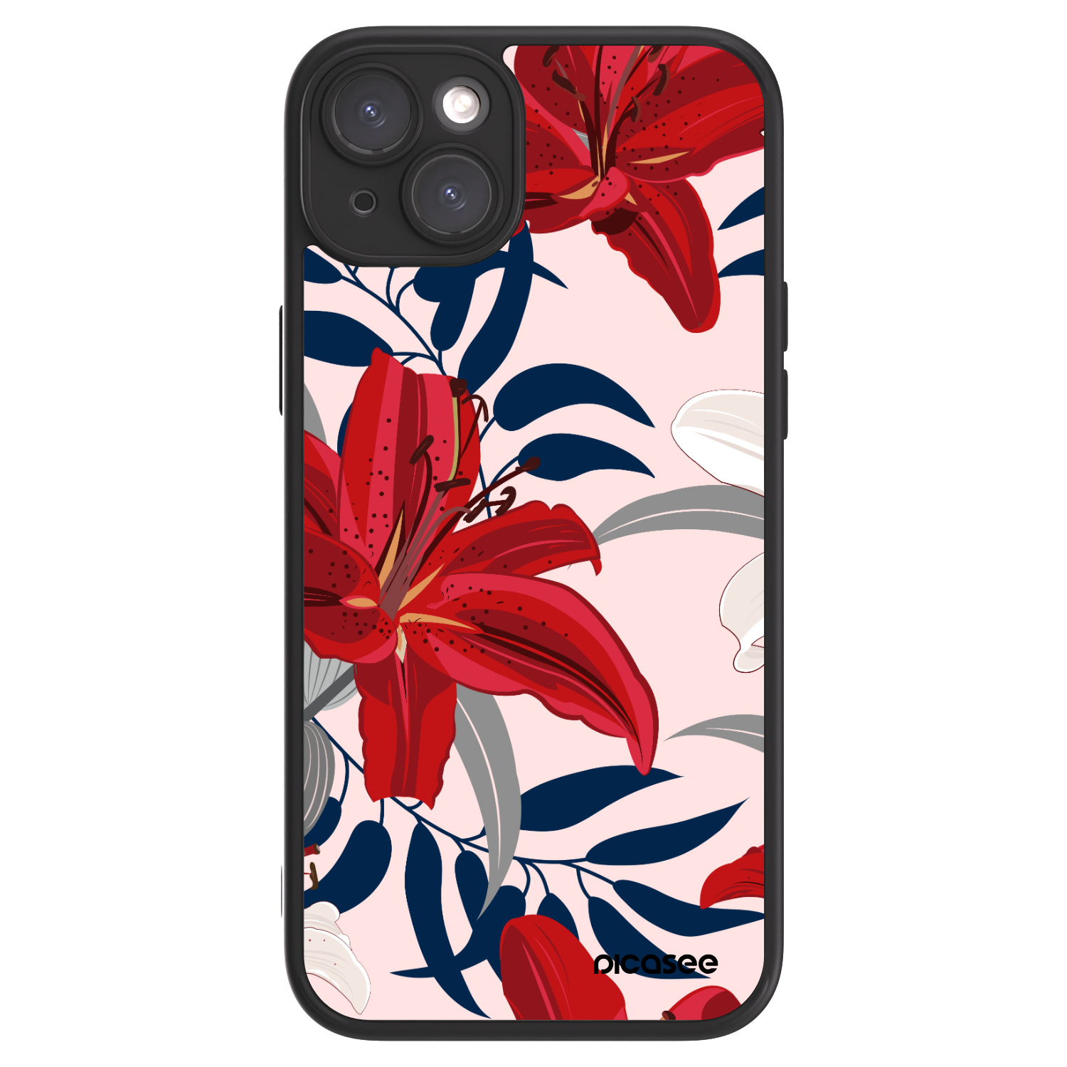 Picasee ULTIMATE CASE na Apple iPhone 15 Plus - Red Lily