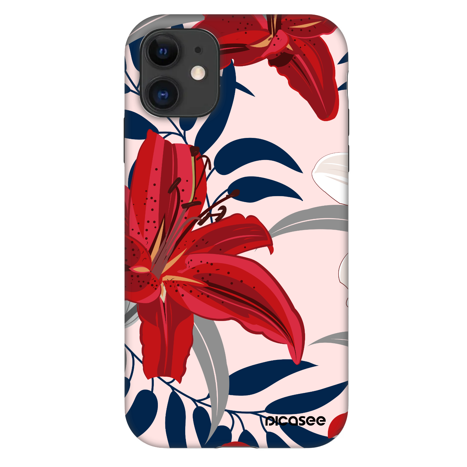 Picasee Fashion Case na Apple iPhone 11 - Red Lily