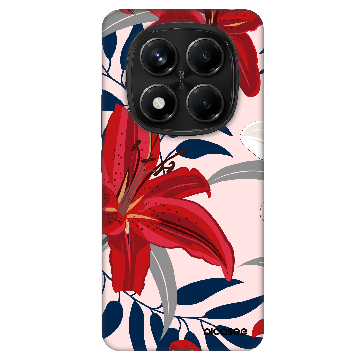 Picasee Fashion Case na Xiaomi Redmi Note 14 Pro 5G - Red Lily