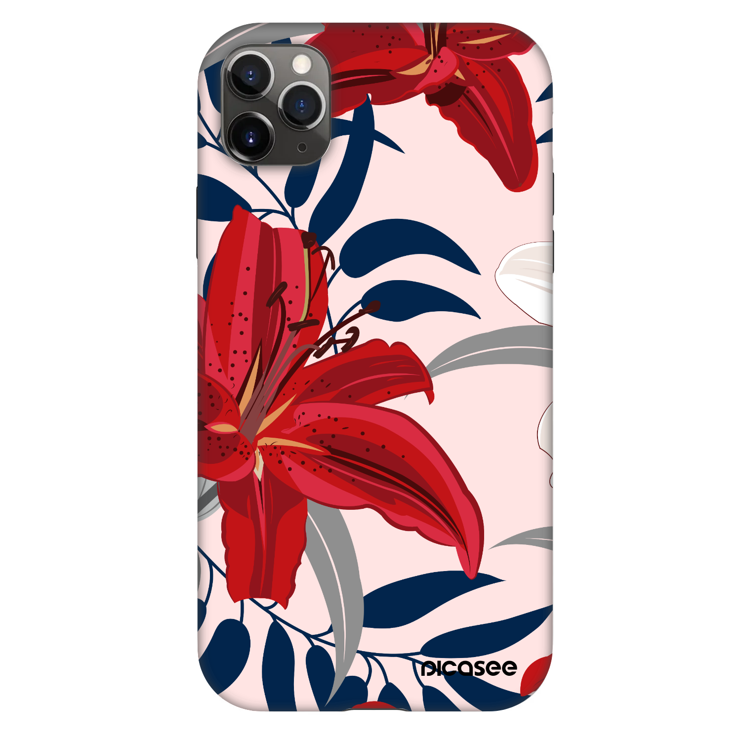 Picasee Fashion Case na Apple iPhone 11 Pro Max - Red Lily