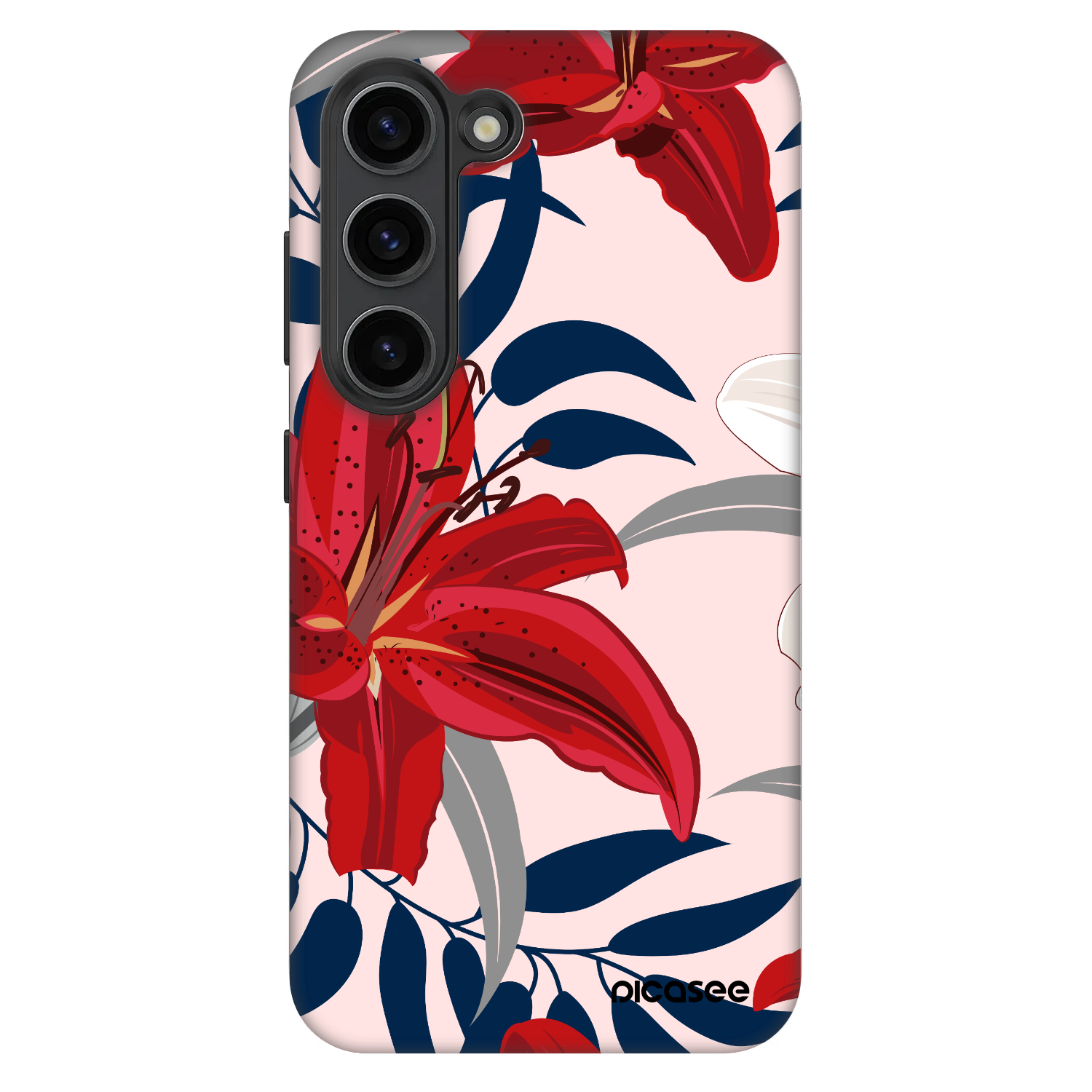 Picasee Fashion Case na Samsung Galaxy S23+ 5G - Red Lily