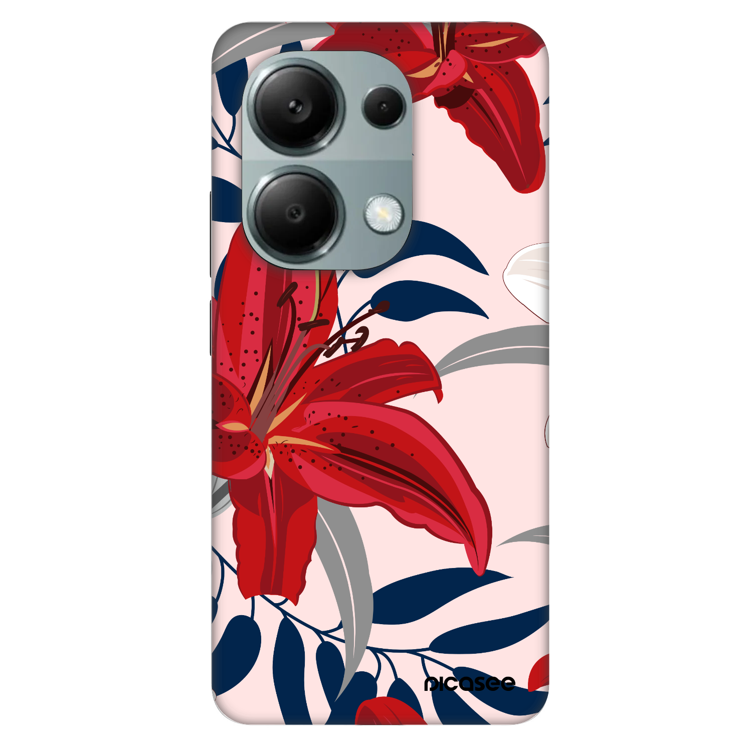 Picasee Fashion Case na Xiaomi Redmi Note 13 Pro 4G - Red Lily