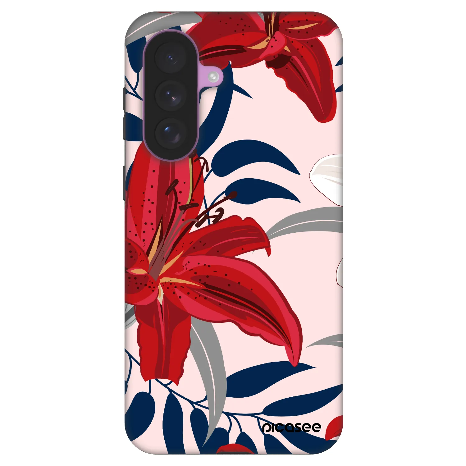 Picasee Fashion Case na Samsung Galaxy A57 5G - Red Lily