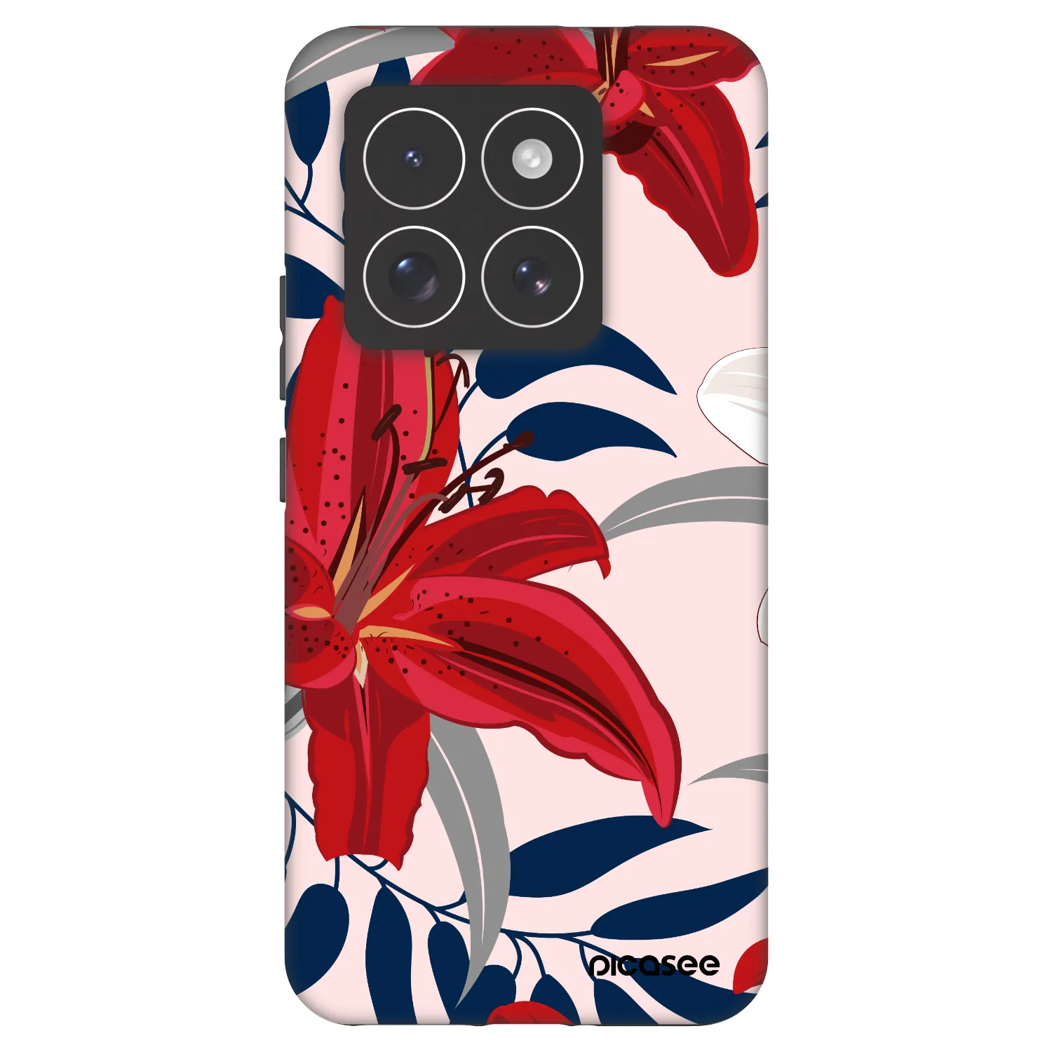 Picasee Fashion Case na Xiaomi 14 Pro - Red Lily