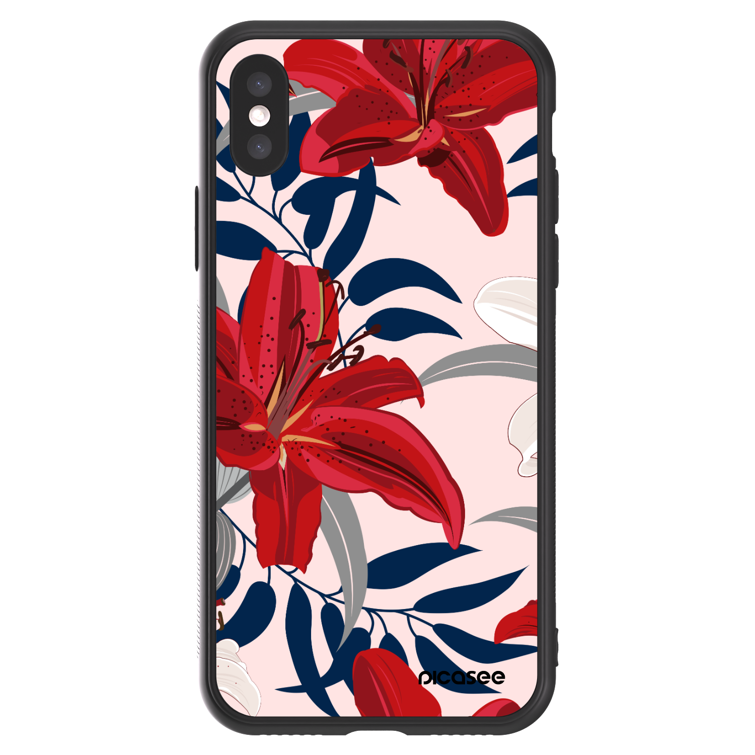 Picasee ULTIMATE CASE na Apple iPhone X/XS - Red Lily