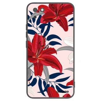Etui na Huawei Y5P - Red Lily