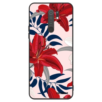 Etui na Xiaomi Redmi 9 - Red Lily