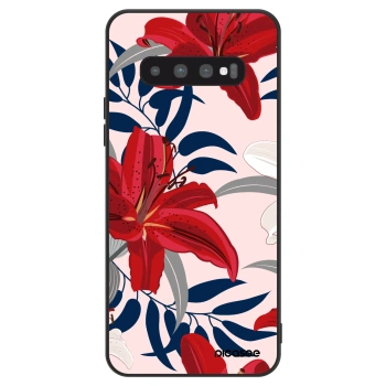 Etui na Samsung Galaxy S10 G973 - Red Lily