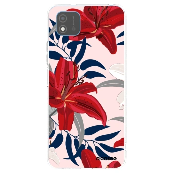 Picasee silikonowe przeźroczyste etui na Realme C11 (2021) - Red Lily