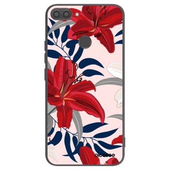 Etui na Huawei P Smart - Red Lily