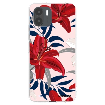 Picasee silikonowe przeźroczyste etui na Xiaomi Redmi A2 - Red Lily