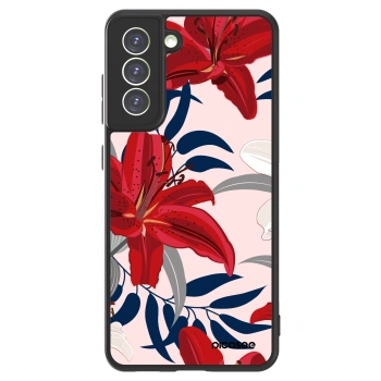Picasee ULTIMATE CASE PowerShare pro Samsung Galaxy S21 FE 5G - Red Lily