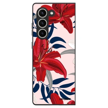 Etui na Samsung Galaxy Z Fold5 5G - Red Lily