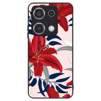 Etui na Xiaomi Redmi Note 14S - Red Lily
