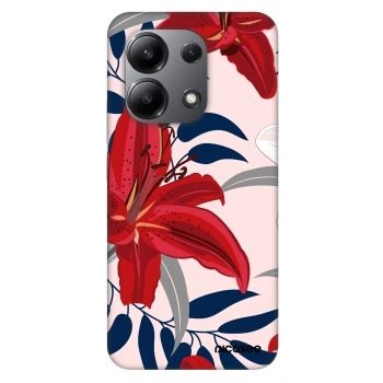 Picasee Fashion Case na Xiaomi Redmi Note 13 4G - Red Lily