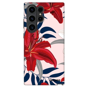 Etui na Samsung Galaxy S23 Ultra 5G - Red Lily
