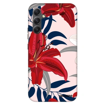 Etui na Samsung Galaxy A34 5G A346B - Red Lily