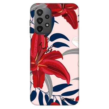 Etui na Samsung Galaxy A23 A235F 4G - Red Lily