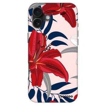 Etui na Apple iPhone 16 Plus - Red Lily