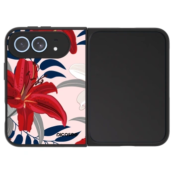Etui na Apple iPhone Duo - Red Lily