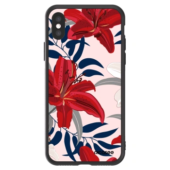 Picasee ULTIMATE CASE na Apple iPhone X/XS - Red Lily