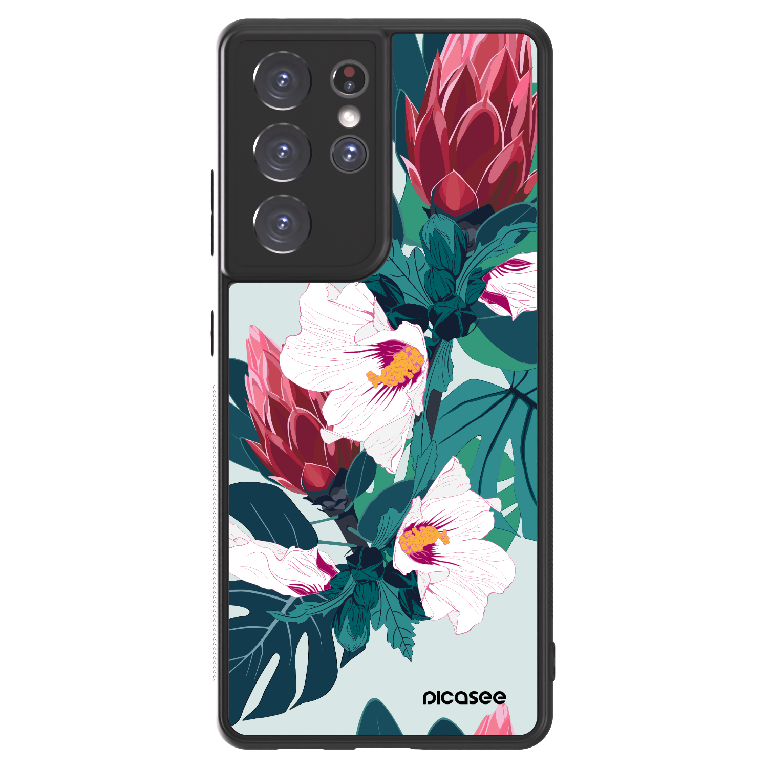 Picasee ULTIMATE CASE na Samsung Galaxy S21 Ultra 5G G998B - Rhododendron