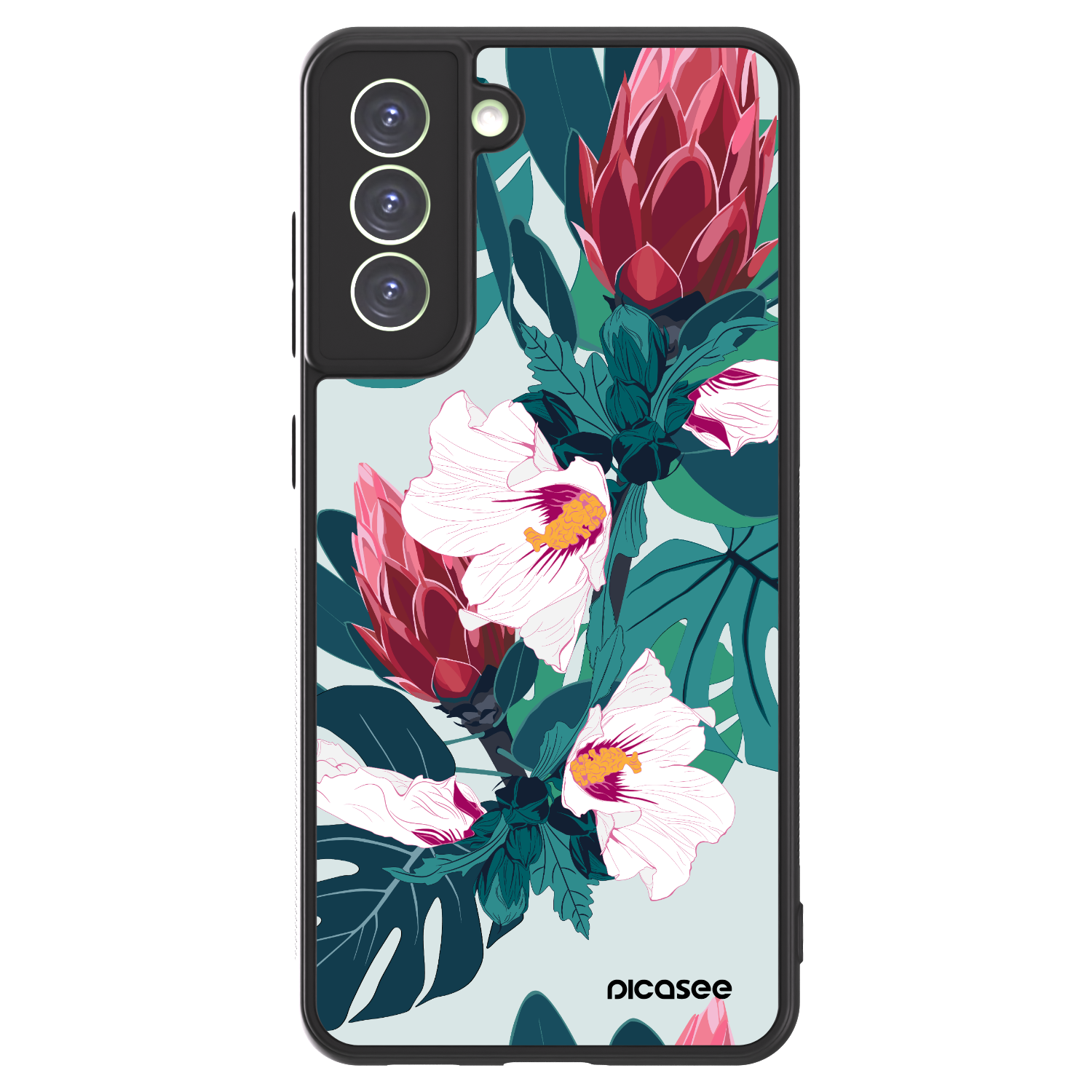 Picasee ULTIMATE CASE PowerShare pro Samsung Galaxy S21 FE 5G - Rhododendron