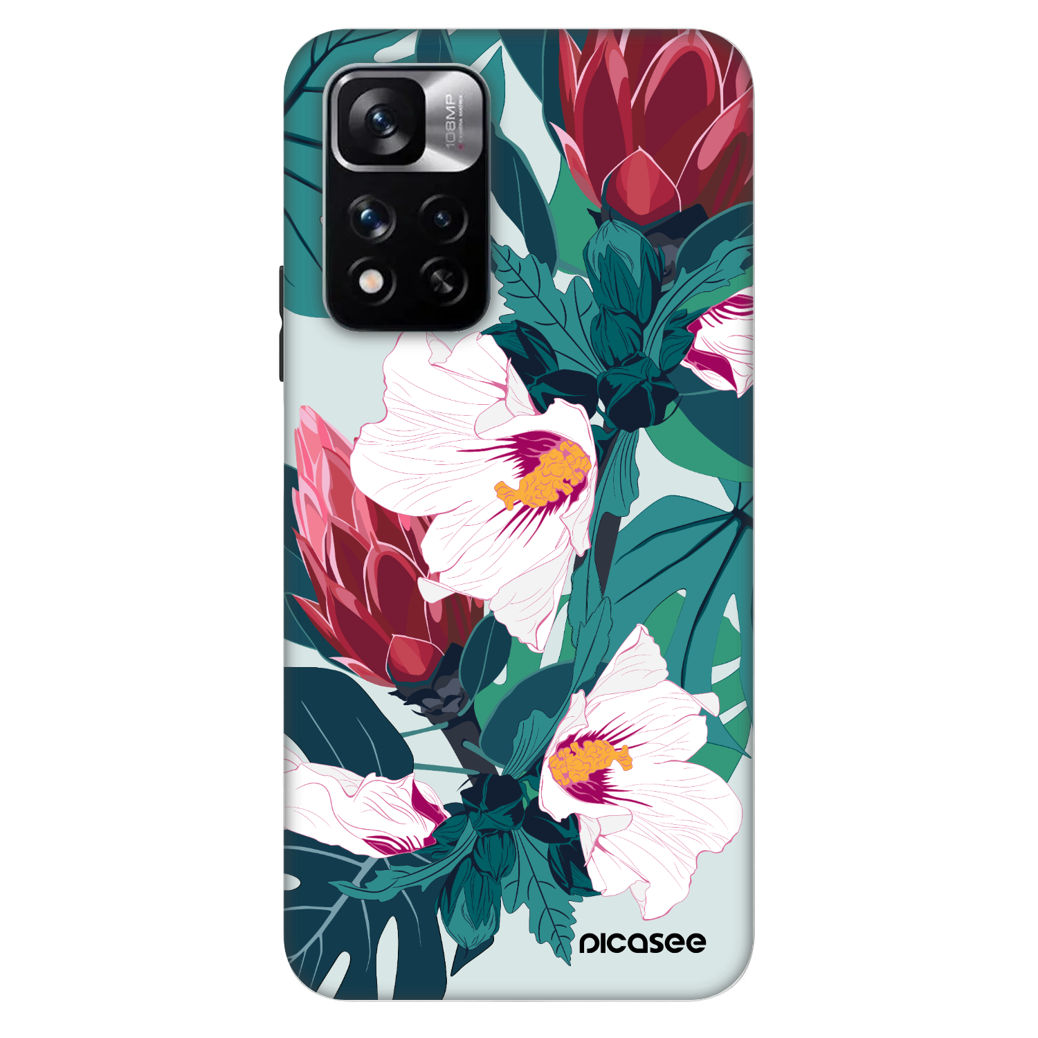 Picasee Fashion Case na Xiaomi Redmi Note 11 Pro 5G - Rhododendron