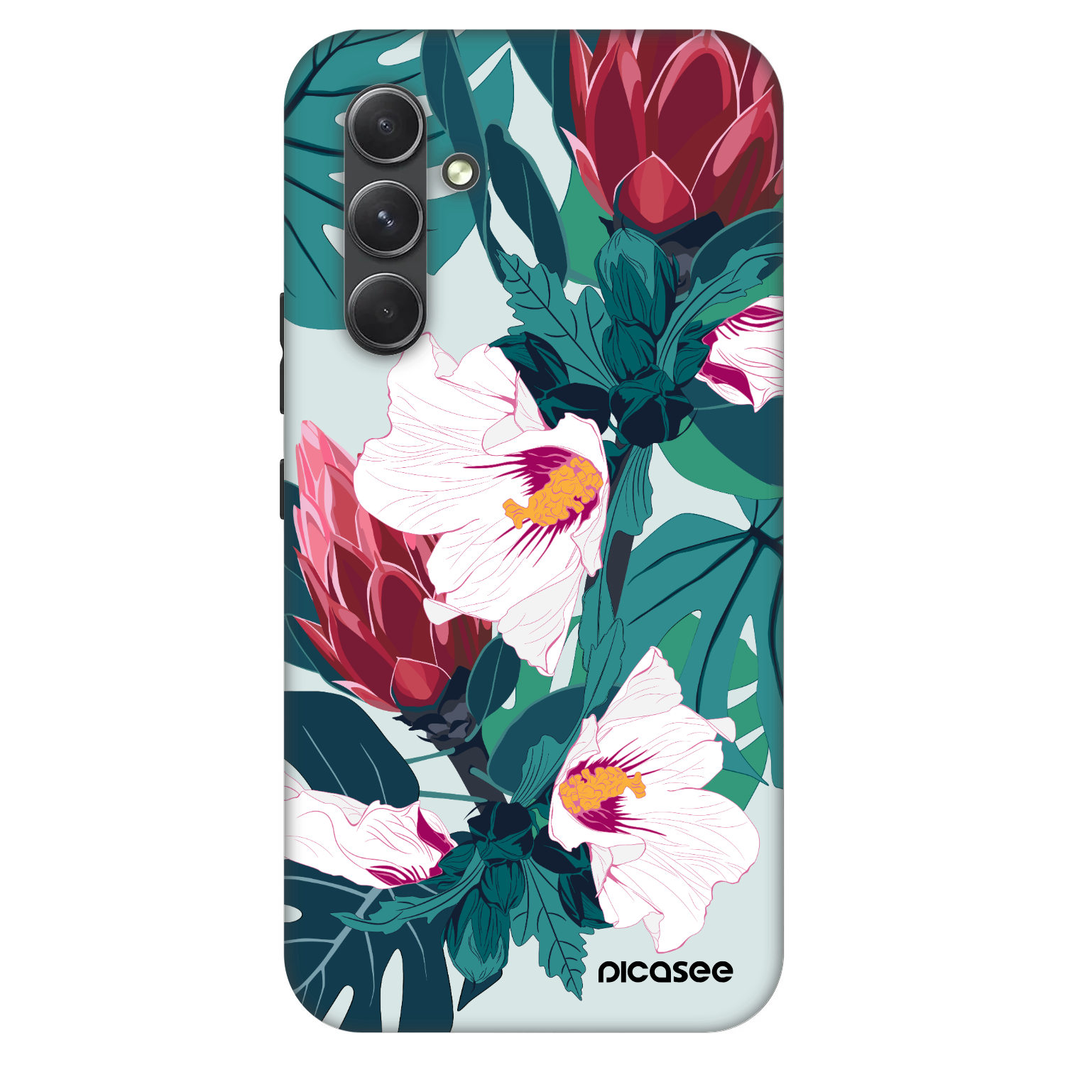 Picasee Fashion Case na Samsung Galaxy A54 5G A546B - Rhododendron