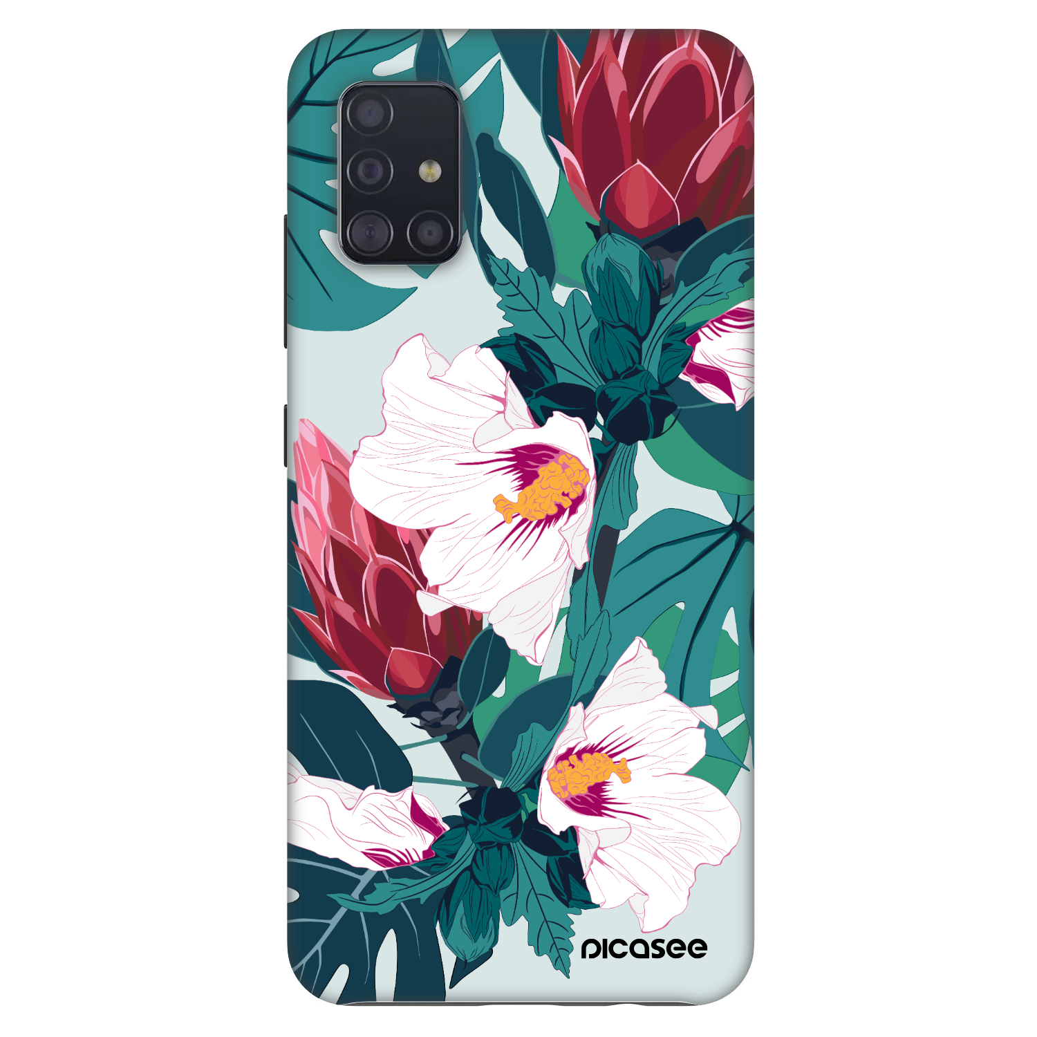 Picasee Fashion Case na Samsung Galaxy A51 A515F - Rhododendron