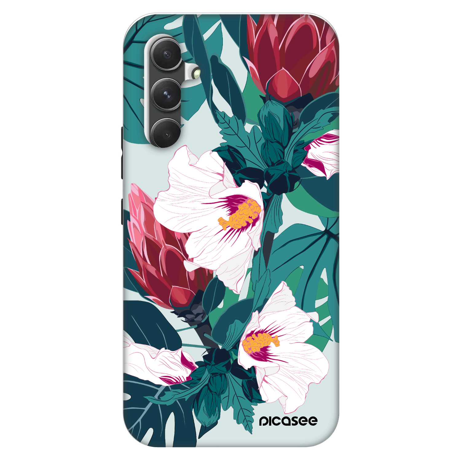 Picasee Fashion Case na Samsung Galaxy A34 5G A346B - Rhododendron