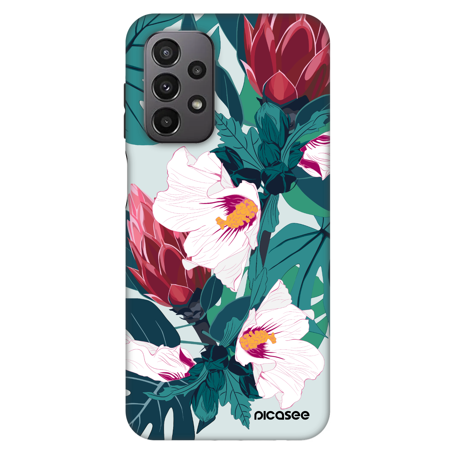 Picasee Fashion Case na Samsung Galaxy A23 A235F 4G - Rhododendron