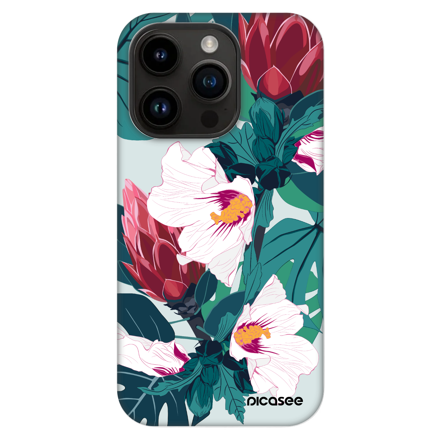 Picasee Fashion Case MagSafe na Apple iPhone 14 Pro - Rhododendron
